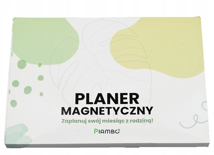 PLANER TABLICA NA LODÓWKĘ MAGNETYCZNA ORGANIZER NOTATNIK 4xPISAKI