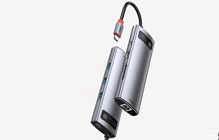 Stacja dokująca BASEUS Metal Gleam 8w1