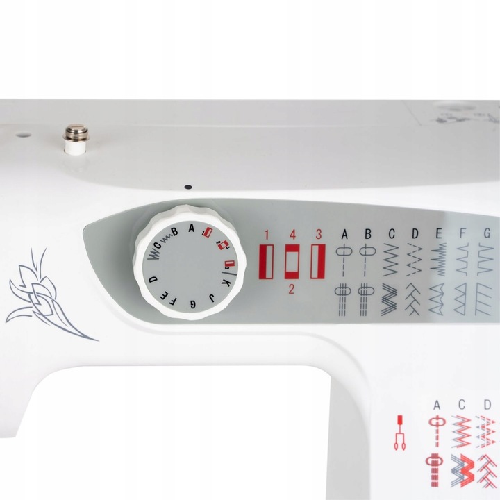 MASZYNA DO SZYCIA domowa mechaniczna solidna Łucznik Ewa II 2014 + GRATIS