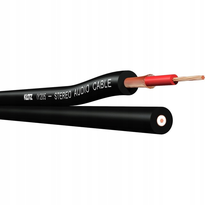 Kabel audio cinch Klotz 2RCA 2xRCA przewód - 0,75m