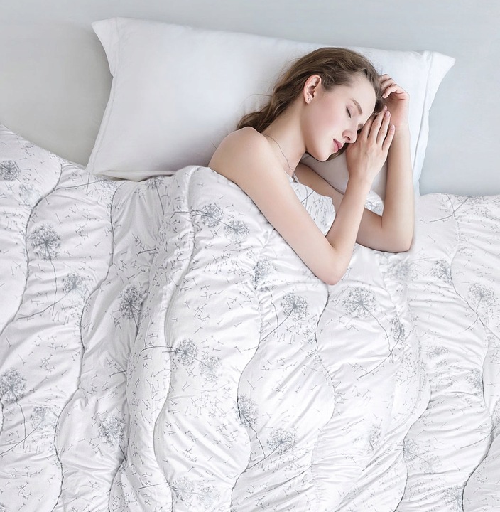 Kołdra CAŁOROCZNA 160x200 + 2xPoduszki 70x80 Ciepła Antyalergiczna z