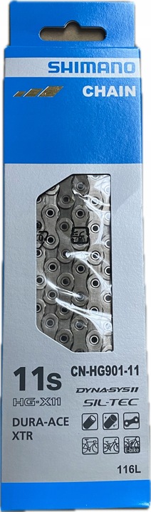 Łańcuch SHIMANO Dura Ace / XTR CN-HG901 11 s + Pin