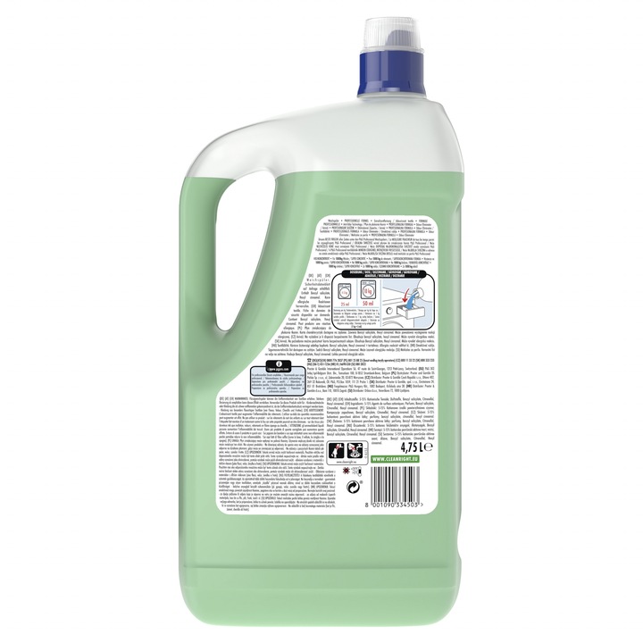 Lenor Płyn do płukania 4,75 l/190 prań