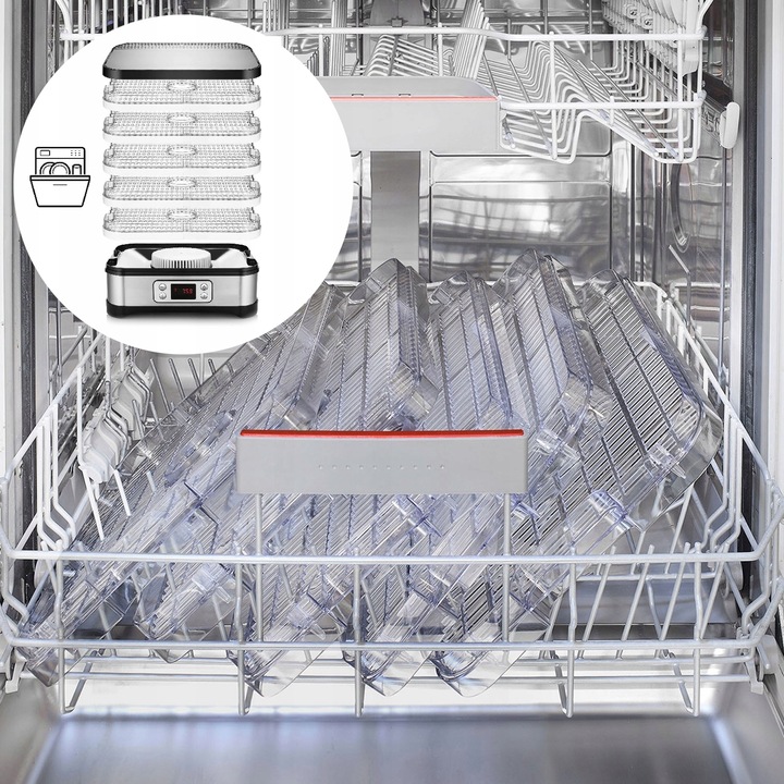 Suszarka do grzybów owoców warzyw DUŻA MOCNA 500W TERMOOBIEG REGULACJA