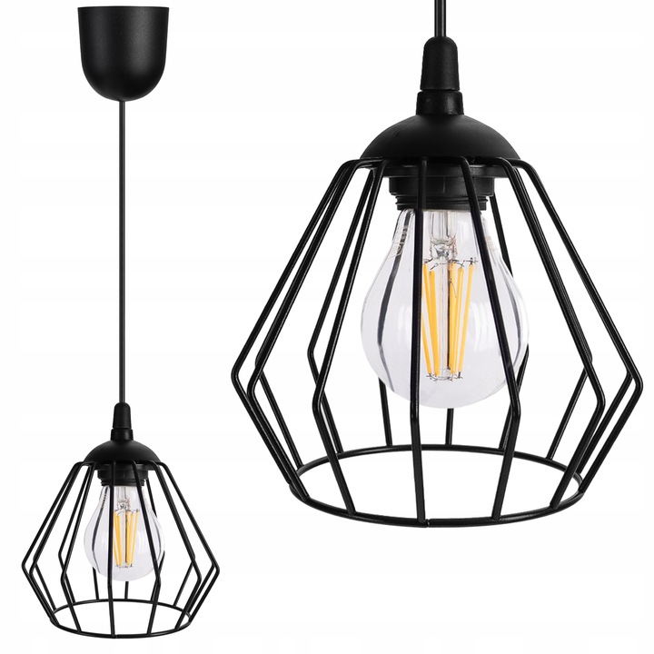 KLOSZ DRUCIANY do lamp DIAMENT BRYLANT E27 LOFT