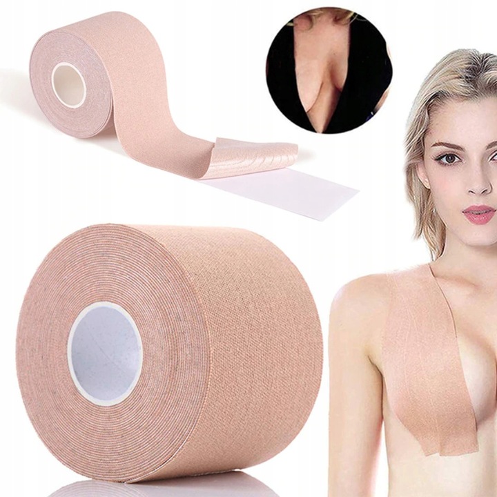 BOOB TAPE TAŚMA MODELUJĄCA BIUST PODNOSZĄCE DEKOLT