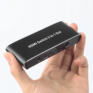 ROZDZIELACZ PRZEŁĄCZNIK SWITCH 3x HDMI 4K HDMI2.0 4K@60HZ