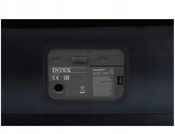 Materac Dmuchany Dwuosobowy Łóżko z Pompką 230V do Spania Intex 67768ND