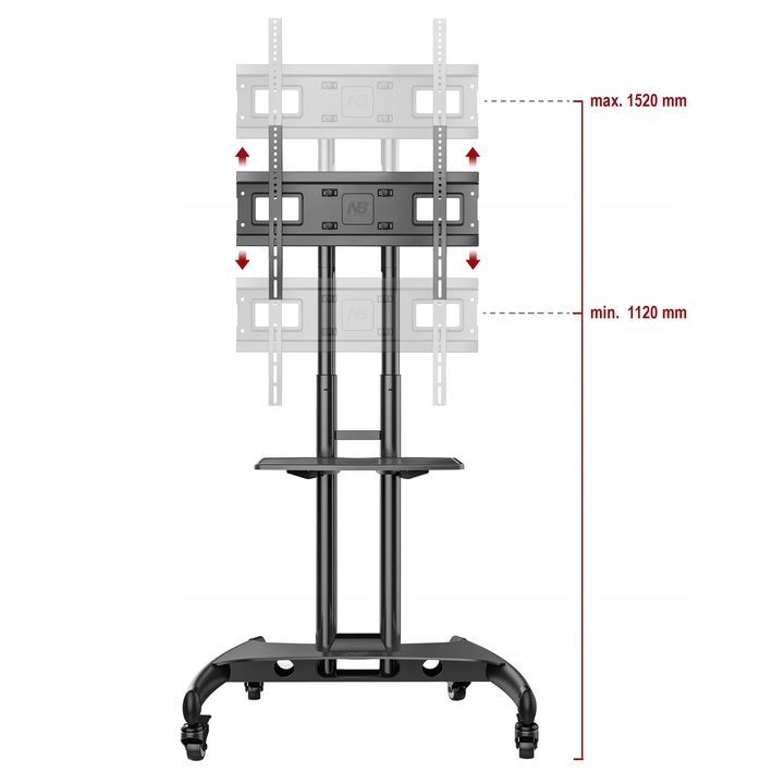 Mobilny STOJAK TV Stand do Telewizora LCD 32-70' B