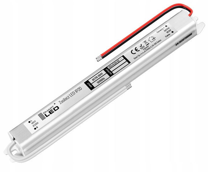 Zasilacz LED 12V 48W 4A Do Taśm Taśmy Transformator Ultra Cienki Slim