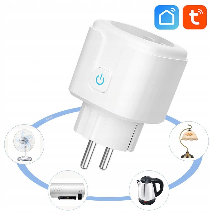 Programator czasowy INTELIGENTNE gniazdko smart WiFi TUYA Timer