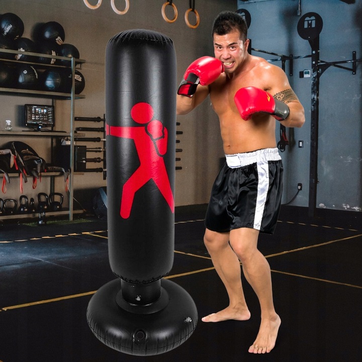 DMUCHANY WOREK BOKSERSKI TRENINGOWY STOJĄCY 160cm