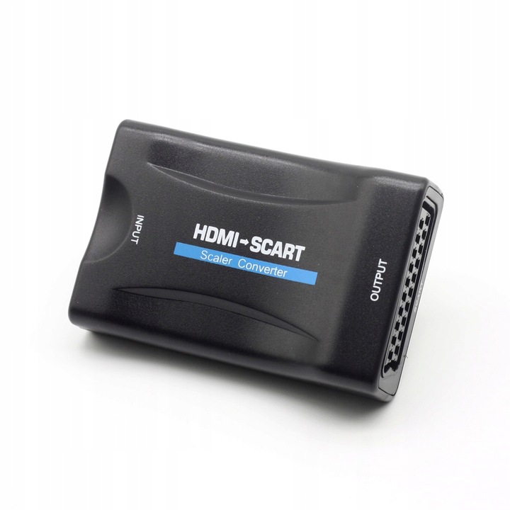 Konwerter Adapter HDMI 1080P 50Hz/60Hz na SCART Sygnał Cyfrowy Na Analogowy