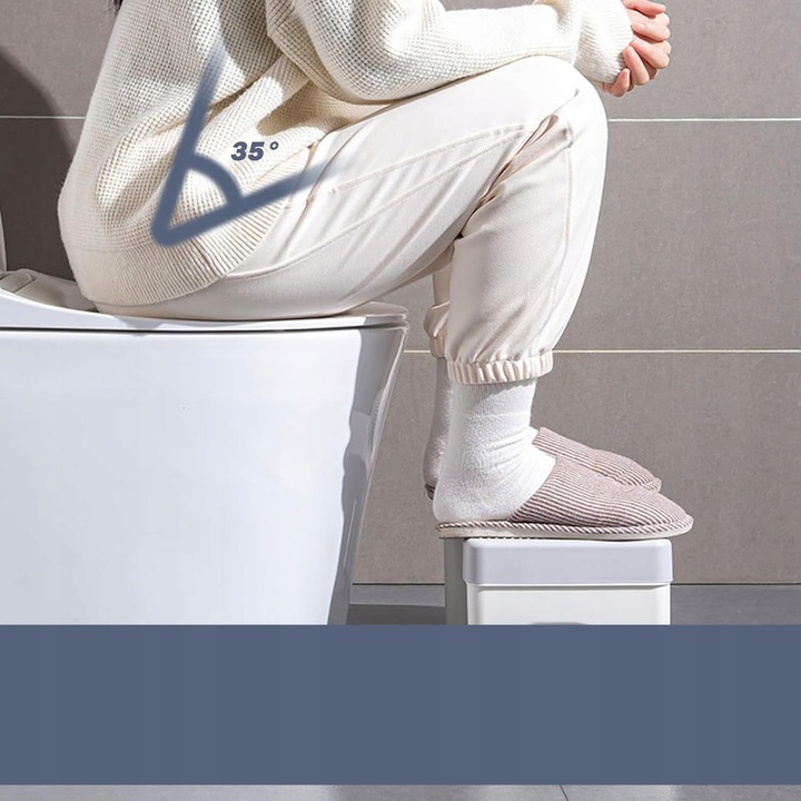 PODNÓŻEK TOALETOWY SKŁADANY PODEST ŁAZIENKOWY DLA DZIECI I DOROSŁYCH