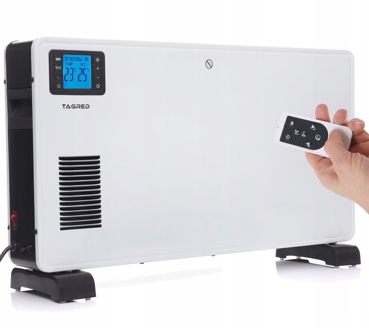 Grzejnik Konwektorowy Turbo Pilot Timer LCD Bardzo Mocny 2300W