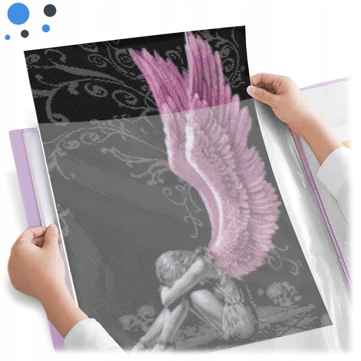 ALBUM KSIĄŻKA A2 do HAFTU DIAMENTOWEGO -KOLORY