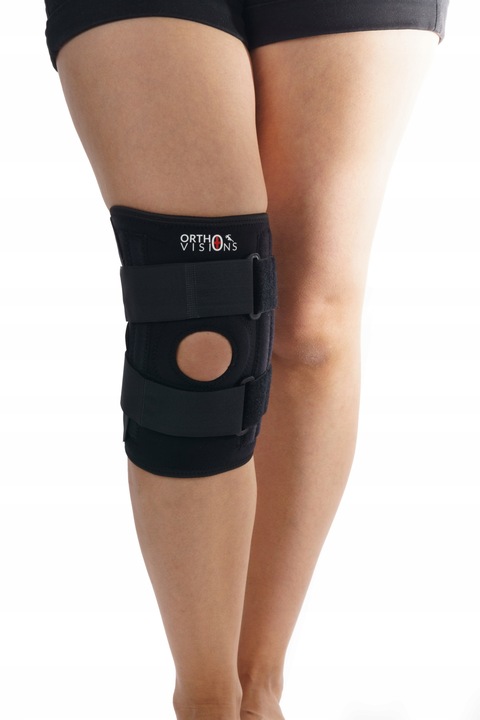 ORTEZA NA KOLANO STABILIZATOR RZEPKI FISZBINY x4 OPASKA STAWU KOLANOWEGO