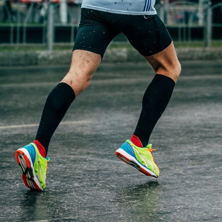 Podkolanówki Uciskowe Skarpety Kompresyjne Przeciwżylakowe na Obrzęk Żylaki