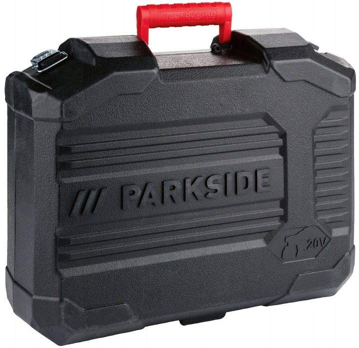 AKUMULATOROWY PISTOLET MALARSKI PARKSIDE PFSA B2 20V ZESTAW AGREGAT +