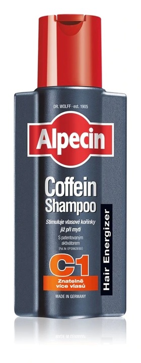 Alpecin Coffein Shampoo C1 250 ml dla mężczyzn Szampon do włosów