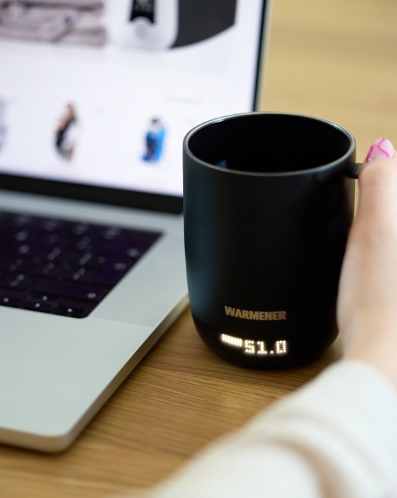 Kubek Podgrzewany SMART Podgrzewacz do Kawy Herbaty Biura USB na