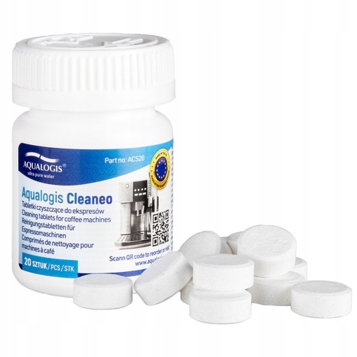 Tabletki Czyszczące Cleaneo Do Ekspresu Odtłuszczające Oryginalne 20