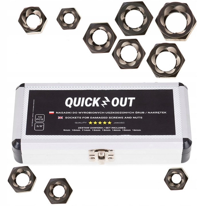 NASADKI DO USZKODZONYCH OBROBIONYCH ŚRUB NAKRĘTEK