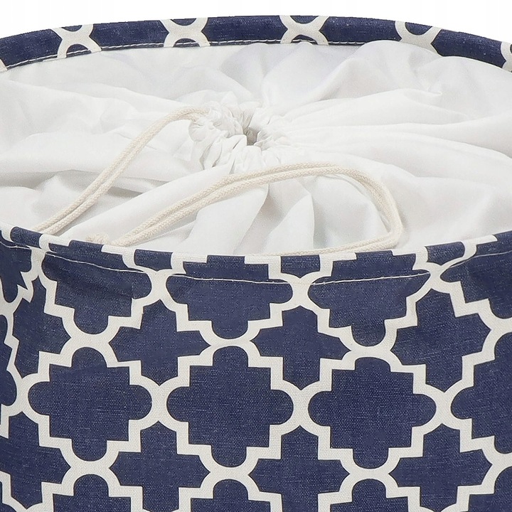 POJEMNIK KOSZ WOREK NA PRANIE UBRANIA ORGANIZER POJEMNY BARYŁKA SKŁADANY XL