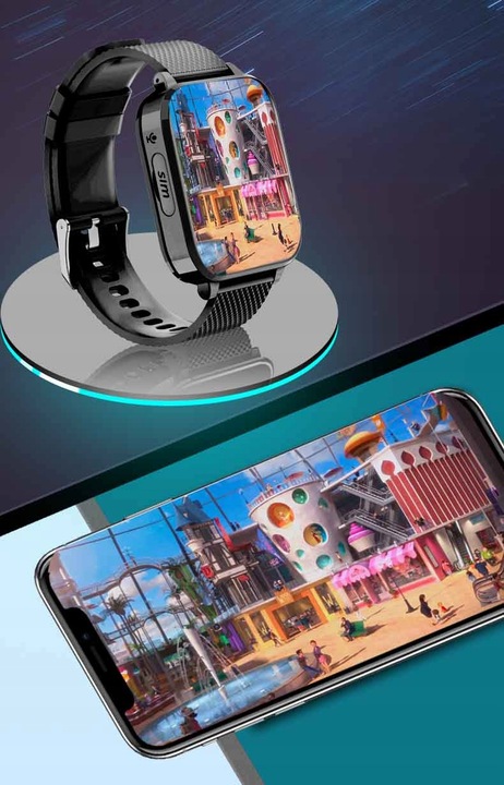 SMARTWATCH DLA DZIECI ZEGAREK APARAT GPS SIM