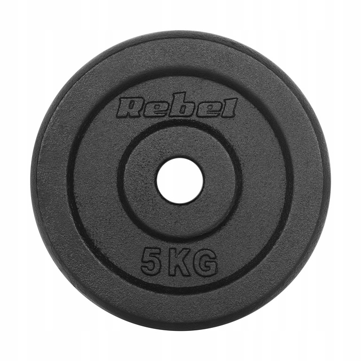 Obciążenie żeliwne zestaw 4x5kg 20kg otwór 31mm talerz klasyczne REBEL