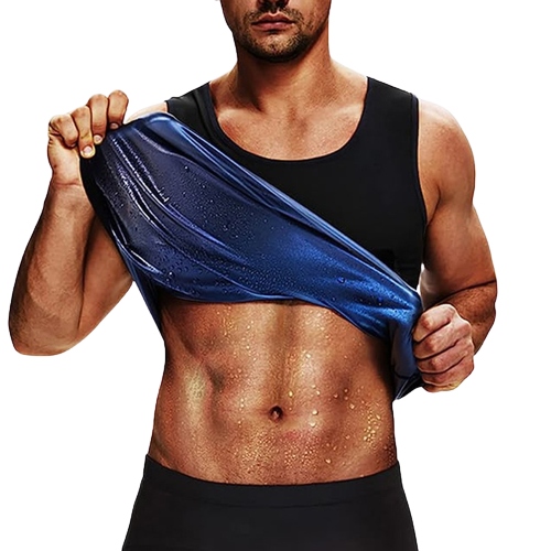 KOSZULKA MĘSKA TRENINGOWA SAUNA ODCHUDZAJĄCA L/XL