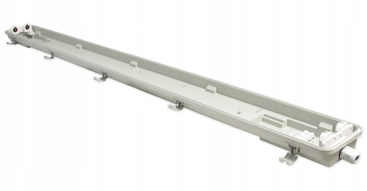 Oprawa hermetyczna 120cm Lampa LED do garażu natynkowa + 2x świetlówka LED