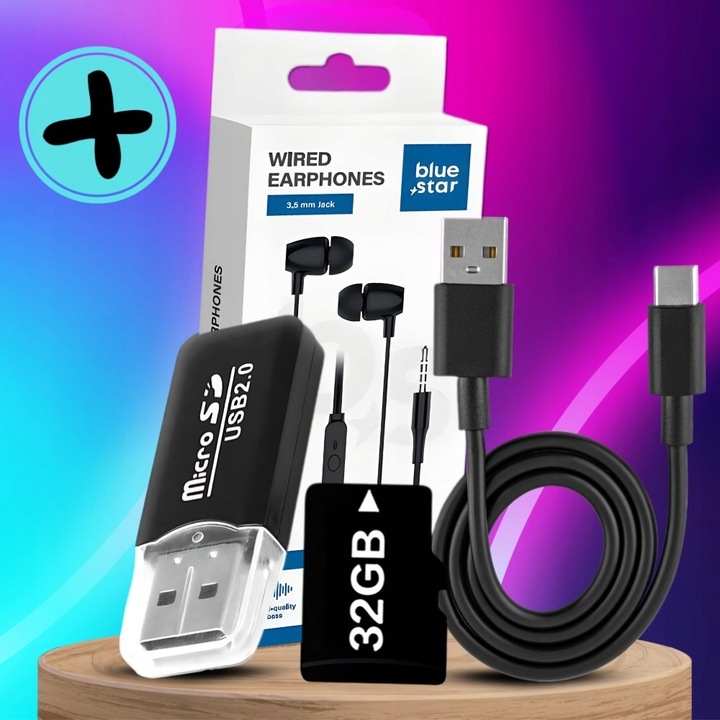 ODTWARZACZ MP3 MP4 32GB BLUETOOTH GŁOŚNIK PL MENU RADIO DYKTAFON