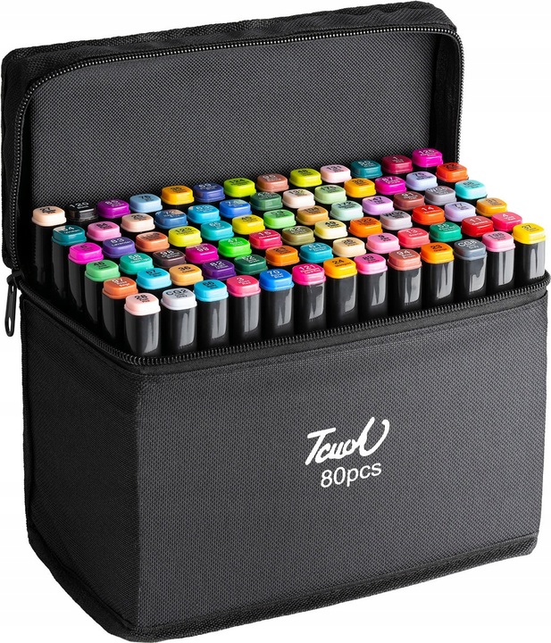 Dwustronne MARKERY PISAKI alkoholowe 80pcs (C024)