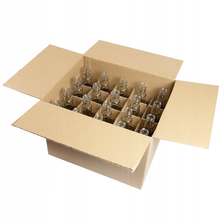 20x Butelki szklane DANIELS 0,5l nadruk BIMBER KRATOWNICA Wódka Alkohol