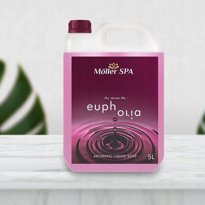 Möller SPA KREMOWE MYDŁO W PŁYNIE O ZAPACHU PERFUM EUPHORIA 5L