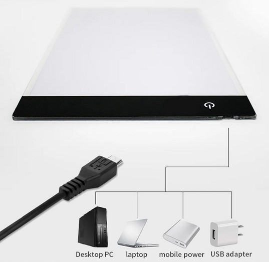 TABLET GRAFICZNY Craft & Magic - BRIGHTPAD - PREZENT NA MIKOŁAJKI - ŚWIĘTA