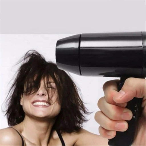 PRZENOŚNA SUSZARKA DO WŁOSÓW W SAMOCHODZIE, WTYCZKA ZAPALNICZKI, CZARNY