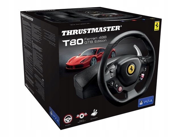 THRUSTMASTER T80 Ferrari 488 GTB Edition 4160672 kierownica