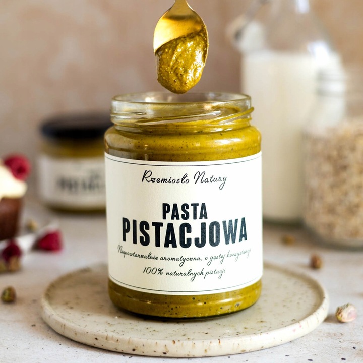PASTA PISTACJOWA 100% PISTACJI - Rzemiosło Natury - 100g