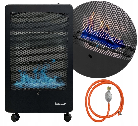 PIECYK GAZOWY GRZEJNIK NA BUTLE 11 KG BEZZAPACHOWY REDUKTOR WĄŻ