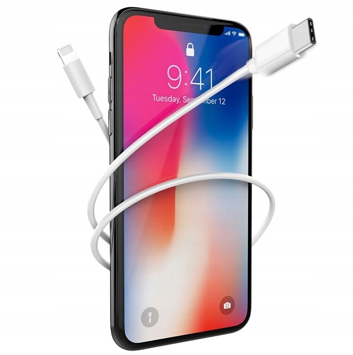 KABEL USB C - LIGHT UNIWERSALNY IPHONE 2M PRZEWÓD ŁADOWANIA