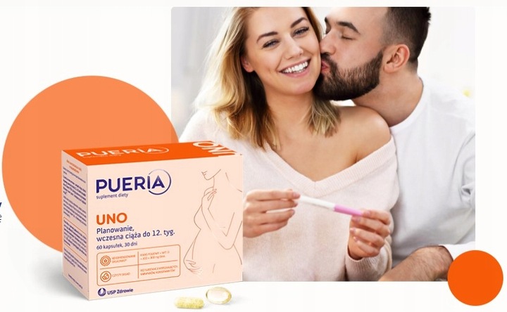 PUERIA UNO + DUO witaminy dla kobiet w ciąży 60+90