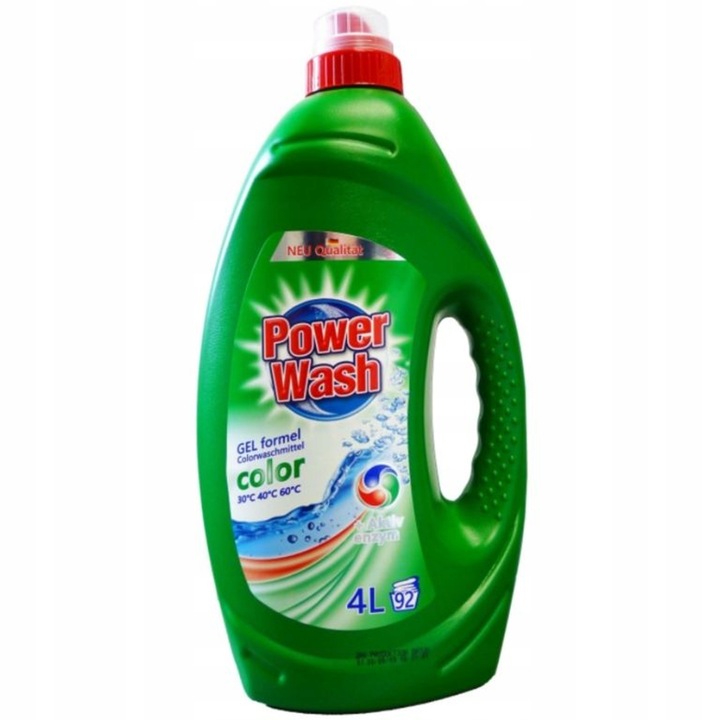 Żel do Prania Niemiecki POWER WASH Color 4L