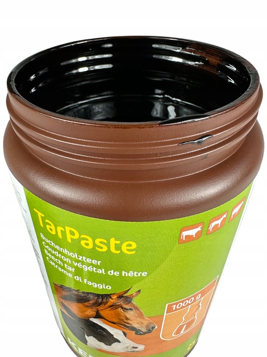 Dziegieć smoła bukowa do kopyt 1kg KERBL dla bydła