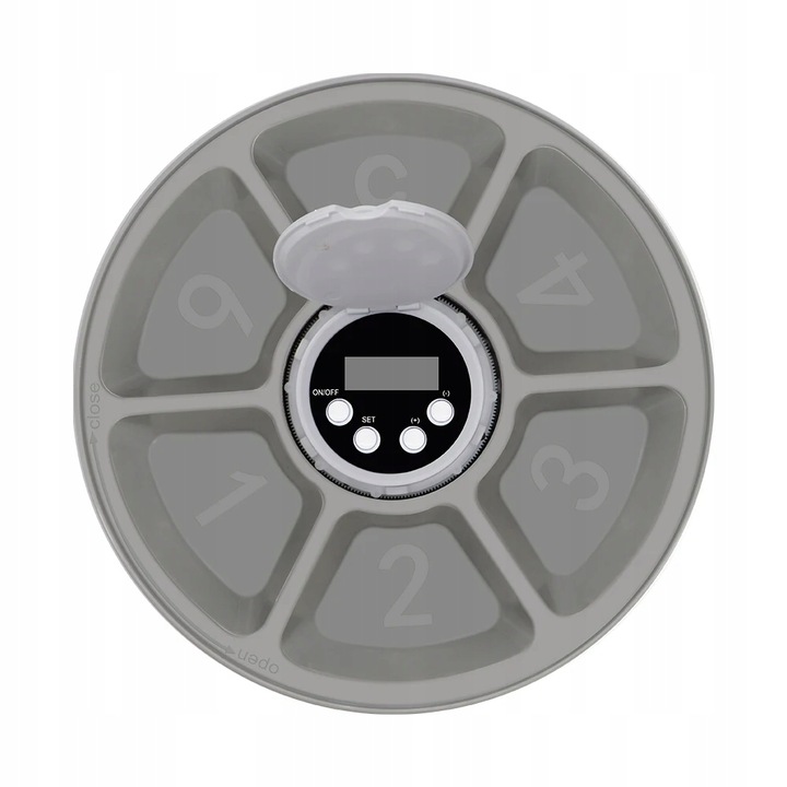 Automatyczny Podajnik Dozownik Karmy Dla Psa I Kota Miska Timer Czasowy