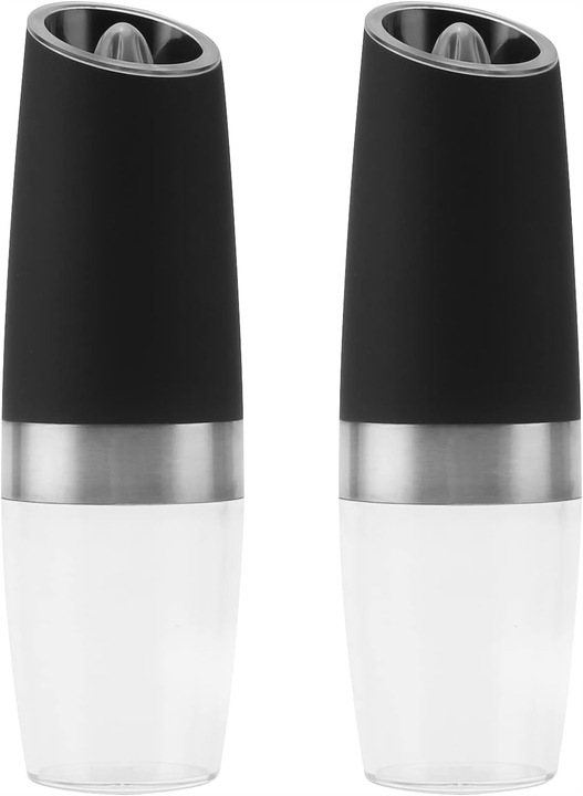 MŁYNEK ELEKTRYCZNY MŁYNKI GRAWITACYJNE NA BATERIE DO SOLI PIEPRZU 2