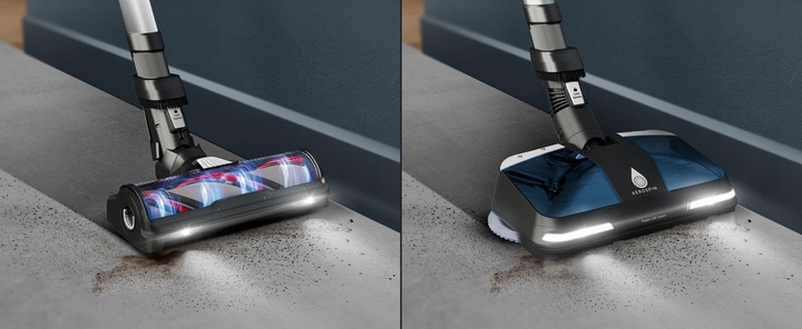 Odkurzacz bezprzewodowy mop TEFAL X-Force Flex 13.60 TY9AC1 Aerospin Aqua