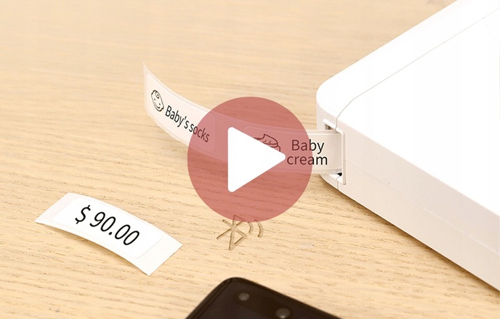 NIIMBOT D110 TERMICZNA DRUKARKA ETYKIET NAKLEJEK BEZPRZEWODOWA BLUETOOTH