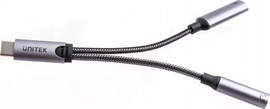 Unitek USB-C na 2 x port USB-C audio i 18W